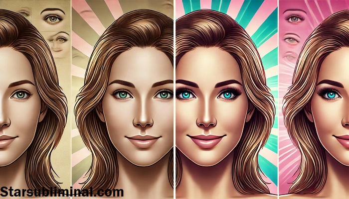 سابلیمینال صورت زیبا و جذاب زنانه