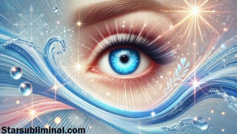 سابلیمینال رنگ چشم آبی